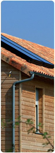 panneau solaire sur maison